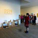 Onita Waiss opening the exhibition  India Past Forward at Millesgården